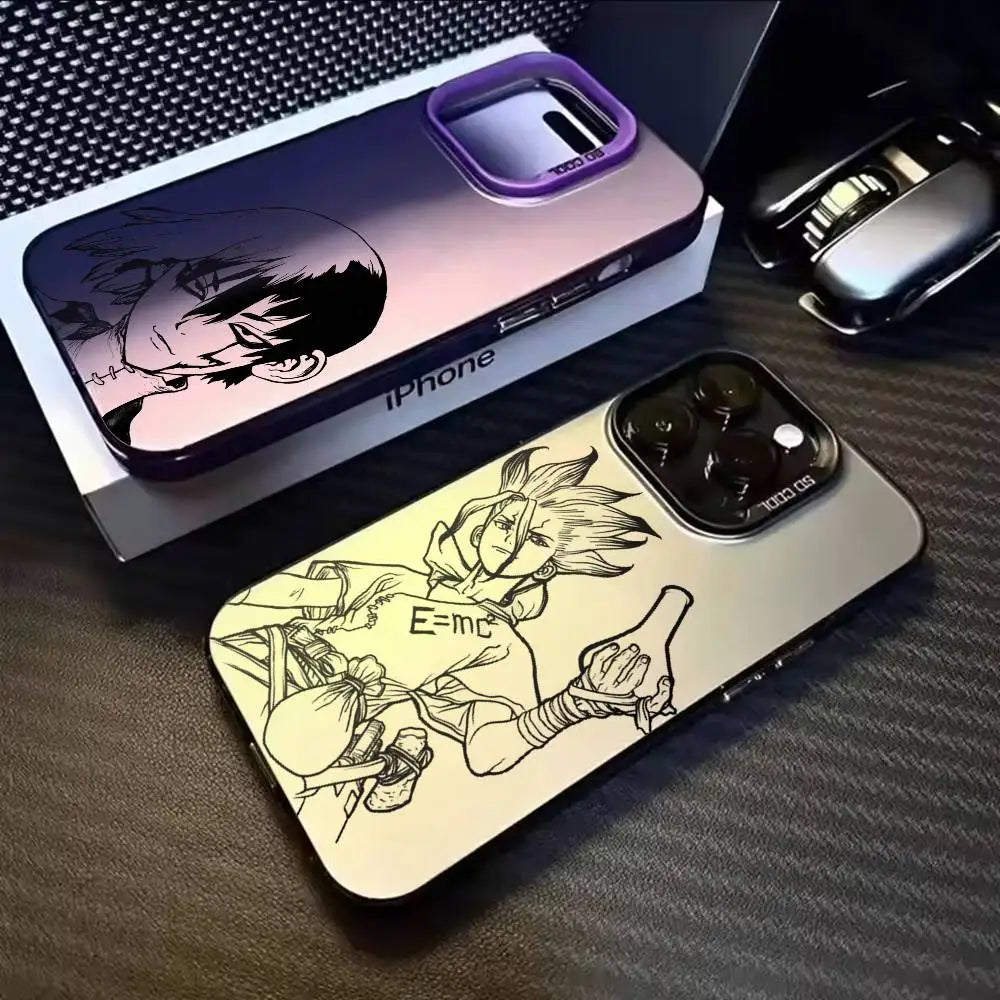 Dr Stone A-Anime  Phone Case For iPhone 17,16,15,14,13,12,11,Mini,Pro.