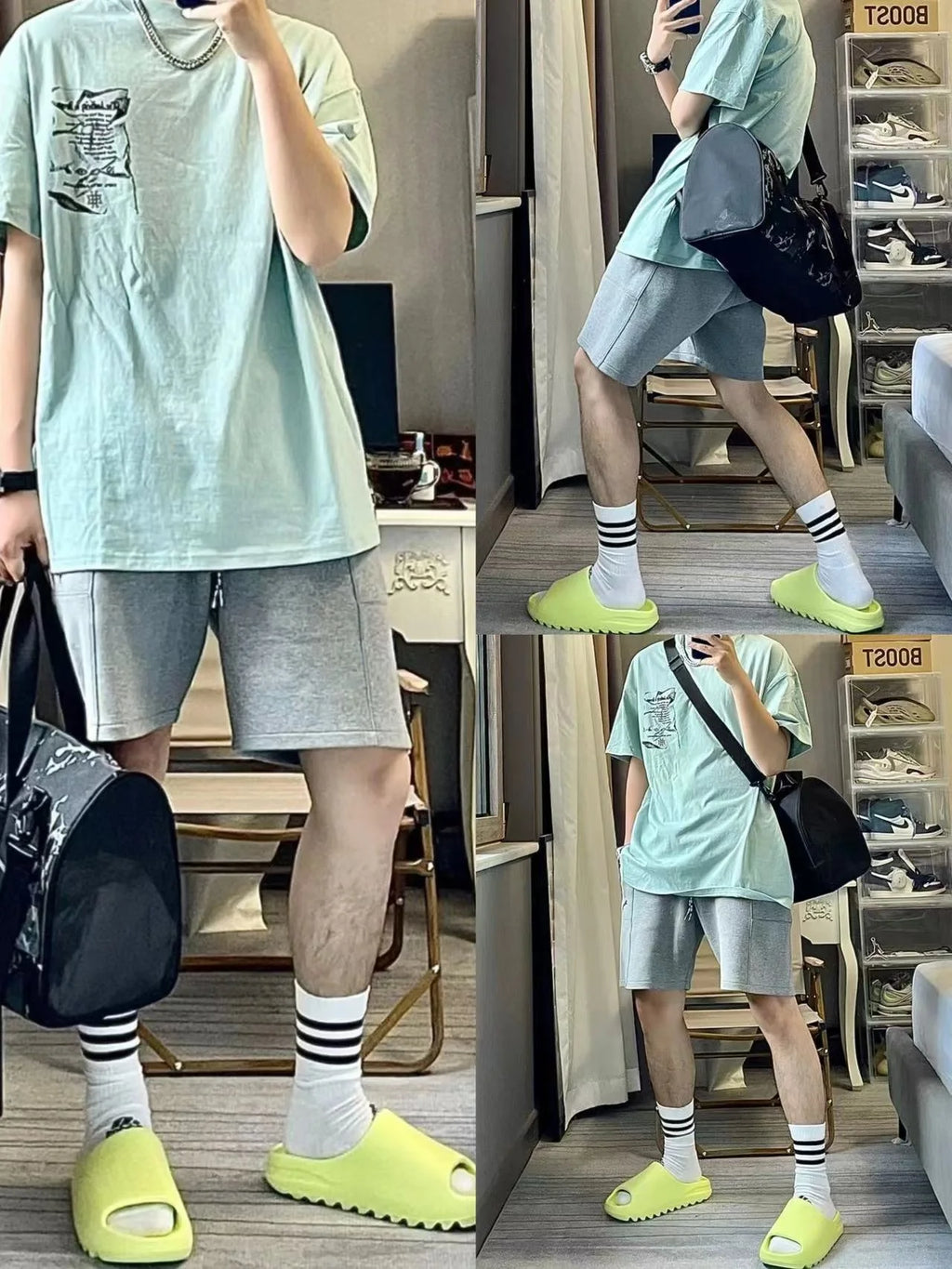 New Slippers Yezy Men'S Summer