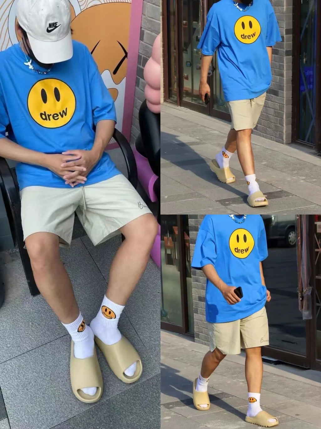 New Slippers Yezy Men'S Summer