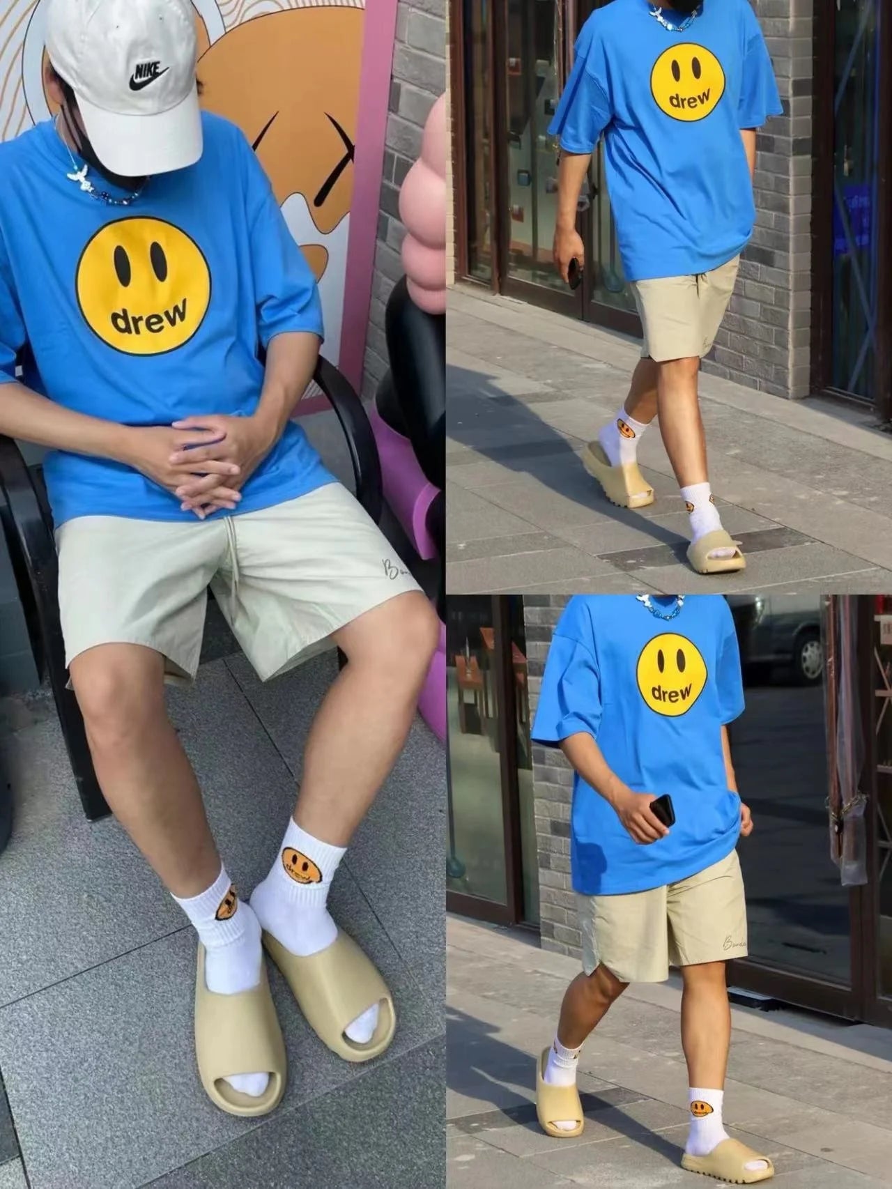 New Slippers Yezy Men'S Summer