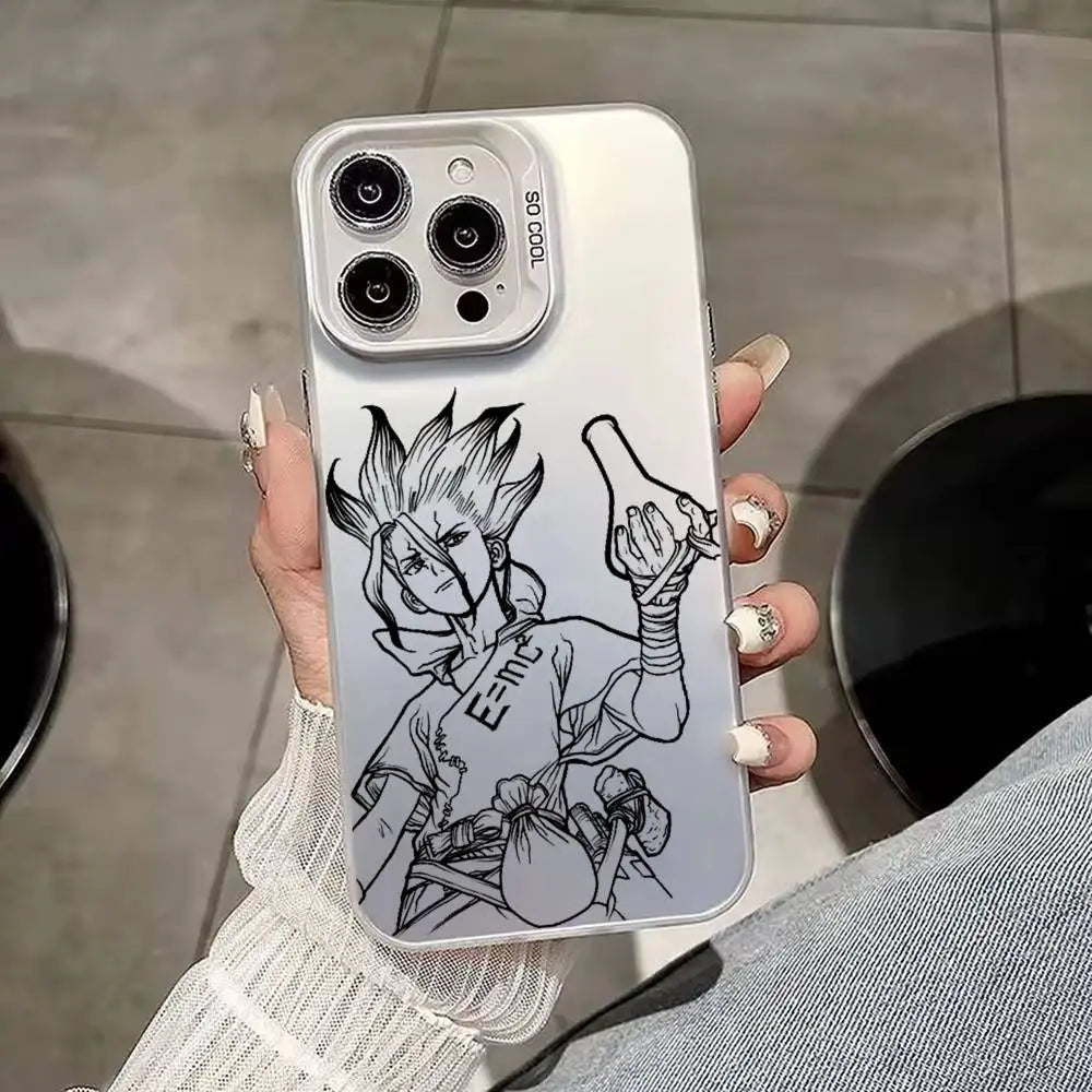 Dr Stone A-Anime  Phone Case For iPhone 17,16,15,14,13,12,11,Mini,Pro.